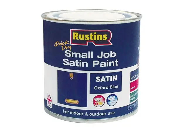 Rustins Γρήγορος Στεγνωτής Λαμπερό Χρώμα, Oxford Blue, 250ml