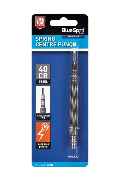Blue Spot Tools 弹簧式中心冲