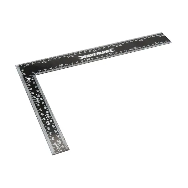 Silverline Steel Frame Square, 300 x 200mm