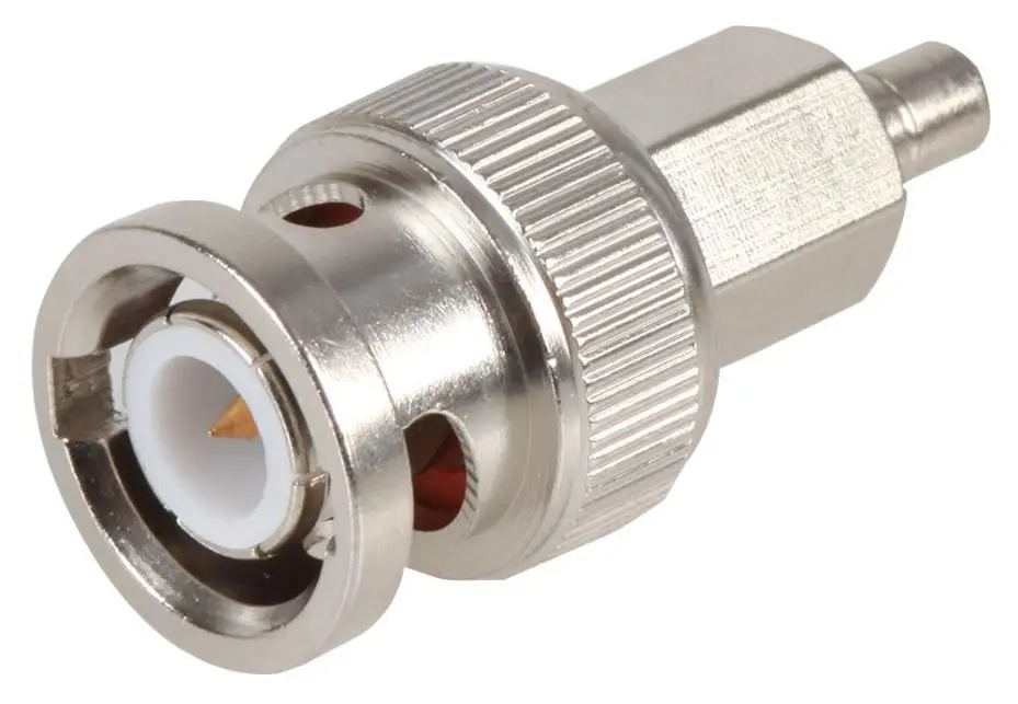 RF SOLUTIONS 50 Ohm BNC to SMB Adaptor with Gold Plated Contacts