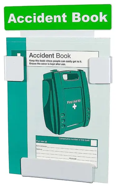 First Aid Accident Book Station with A4 Accident Book