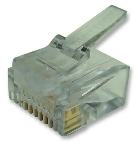 SENTINEL Cat6 RJ45 플러그, 숏 바디, 5개입