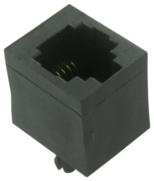 MH CONNECTORS - Conector Modular Vertical 6P6C para Montaje en PCB