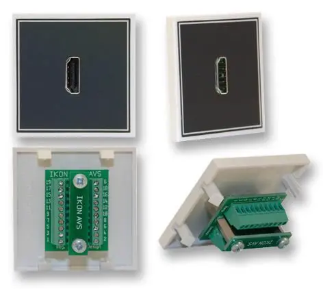 IKON Module HDMI 50mm avec bornes à vis