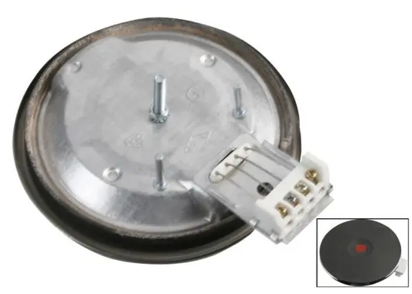 HiLo 1500W 유니버설 솔리드 전기히터 플레이트, 145mm