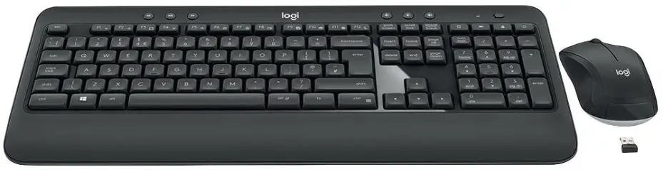 LOGITECH - MK540 Papan Kekunci & Tetikus Advanced Deskset, Hitam