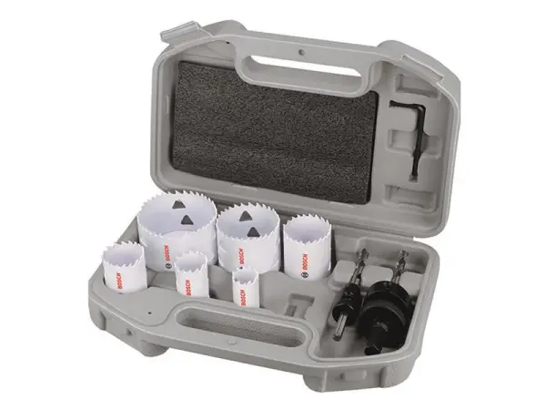 Bosch Multi Material Hole Saw Set, 9 Piece