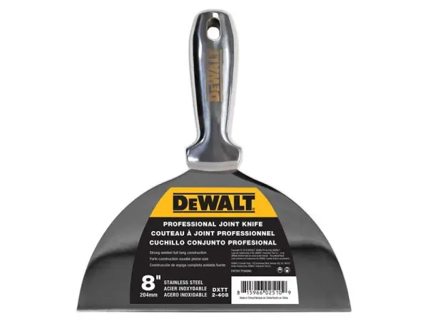 DEWALT Nerezová hladítka a škrabáky 200 mm (8 palců)