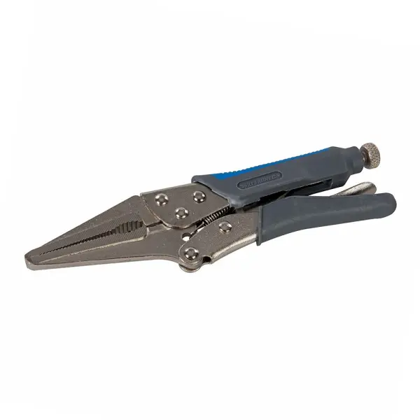 Silverline Soft-Grip Long Nose Pliers, Chrome Vanadium, 165mm