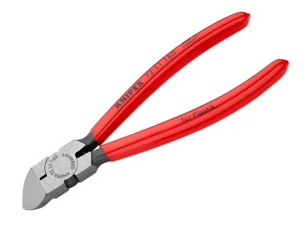 Knipex 160mm Diagonal Cutters for Plastics
