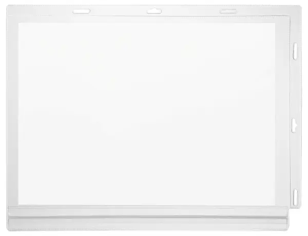 Durable A4 Water Resistant Document Display Pockets, Pack of 5