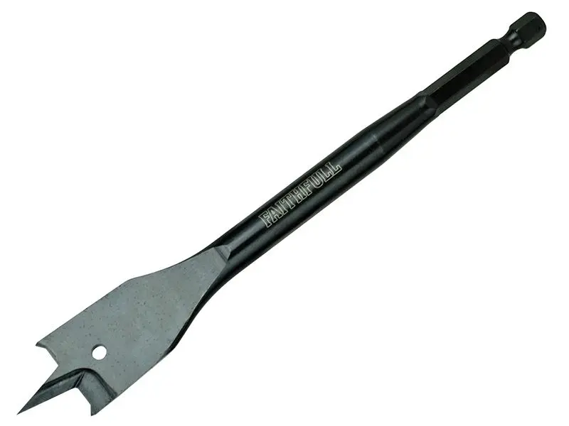 Faithfull Επίδρασης Flat Bit 24mm x 152mm για Σκληρά Ξύλα