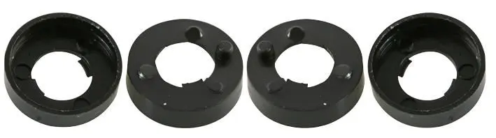 PENN ELCOM M6 Kopmoeren met Anti-Draaipen, 19mm, 4 Stuks
