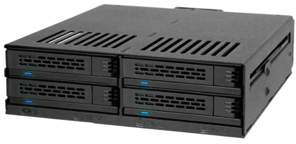 ICY DOCK ExpressCage 4x 2.5'' SATA HDD & SSD Gabháil Dréimire Aistrithe Te