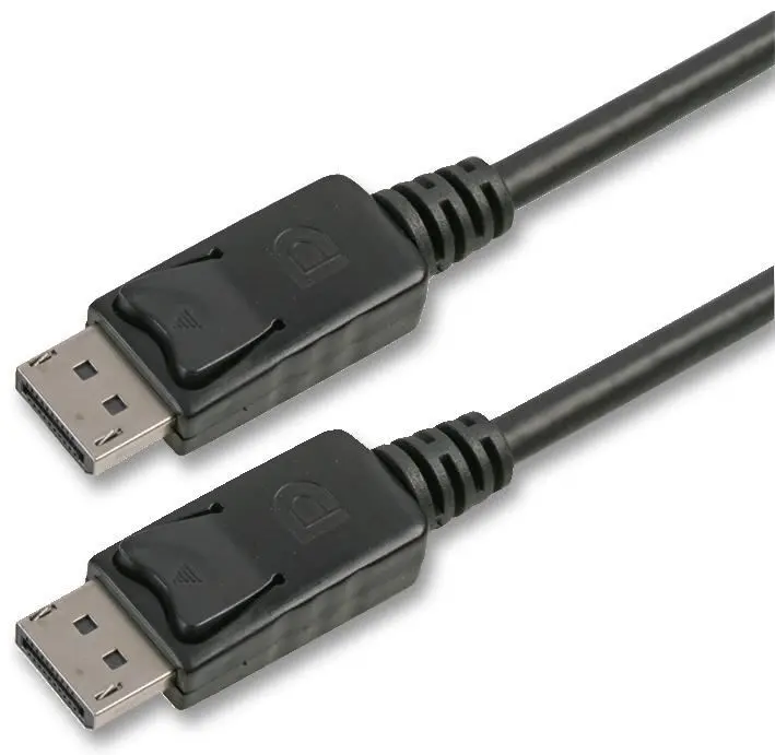 Pro Signal Lockable DisplayPort Cable, 1m, Black