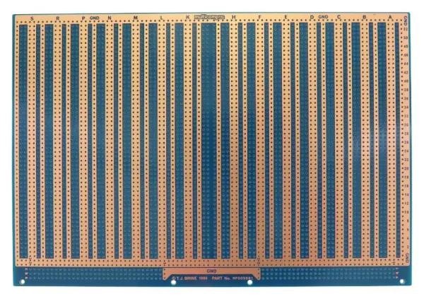 MULTICOMP PRO FR4 Eurocard PCB, Διπλής Όψης, 160mm × 233.4mm