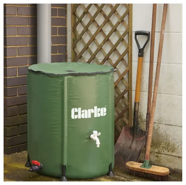 Clarke International Collapsible Garden Water Butt 200L