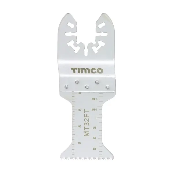 Timco Multi-Tool Blade, Fine Cut, 32mm, Carbon Steel