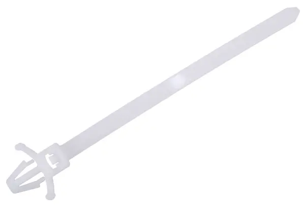 CONCORDIA TECHNOLOGIES Push Mount Cable Ties - Natural 130mm x 4.8mm