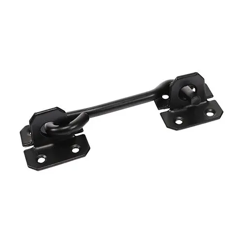 Timco 6 Inch Cabin Hook, Carbon Steel, Epoxy Black