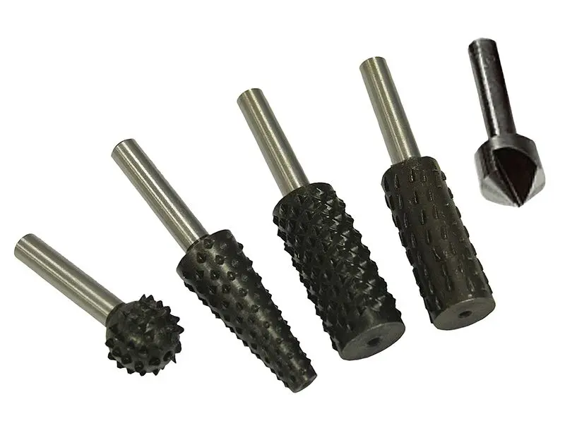 Faithfull Rotierende Feilen (4) & Senker (1) Set