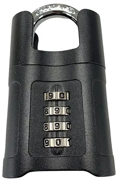 Rolson 50mm Heavy Duty Combination Padlock Zinc Alloy