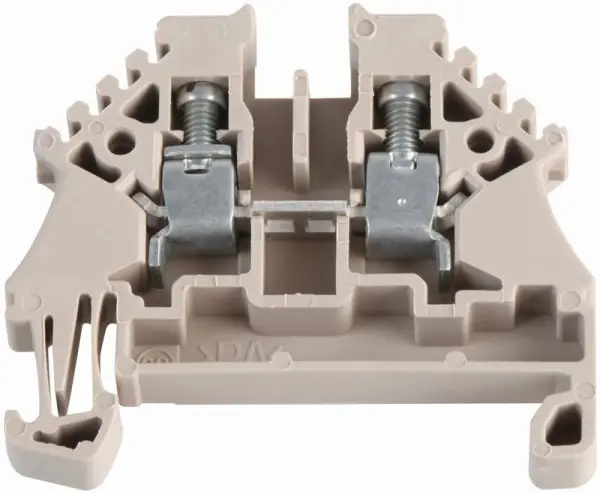 WEIDMULLER Narrow DIN Rail Terminal Block, 4mm