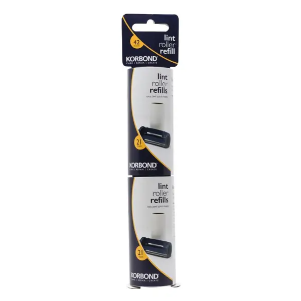 Korbond Lint Roller Refills 2 Pack