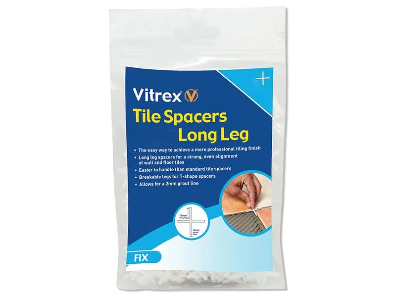 Vitrex - Spacer Kaki Panjang 2mm (Pek 1500)