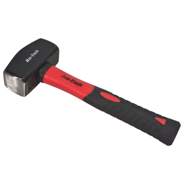 Amtech Fibreglass Shaft Club Hammer 1kg
