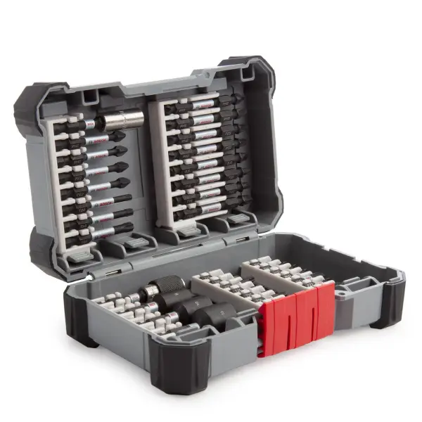Bosch Impact Screwdriver Bit Set 36-Piece, S2 Steel