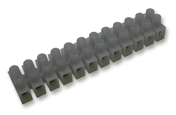 HiLo 12-Way 17.5A Terminal Block with Brass Contacts