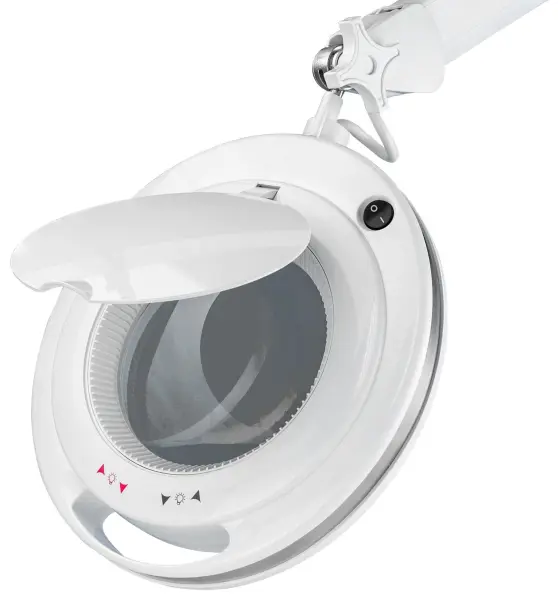LightCraft Long Reach LED Magnifier Lamp Dual Dimming 3 & 5 Dioptres