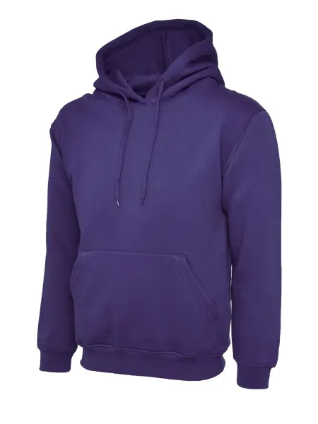 Uneek Dames Deluxe Hoodie met Capuchon - Paars XL