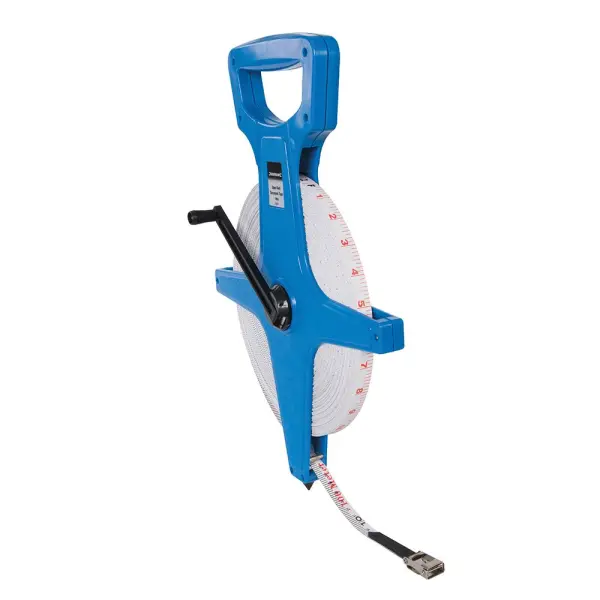 Silverline Messband mit offener Spule - 100m / 328ft x 13mm