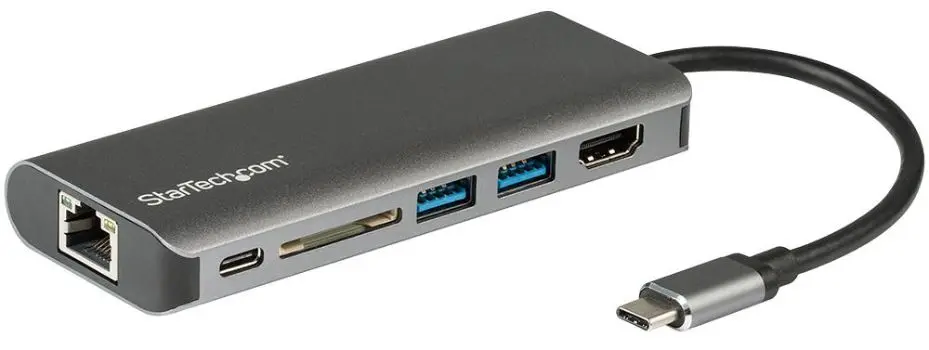 Adaptateur multiport USB-C STARTECH avec HDMI 4K et USB 3.0 PD