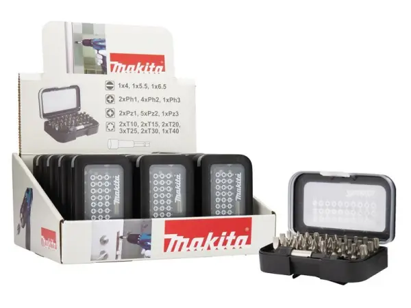 Makita - D-30667 鑽針套裝 (31件裝, 12套)