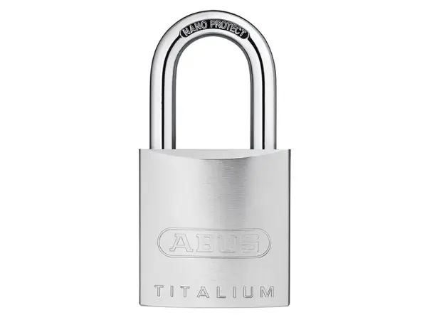 ABUS 86TI/55mm TITALIUM Padlock Without Cylinder, Aluminium & Steel