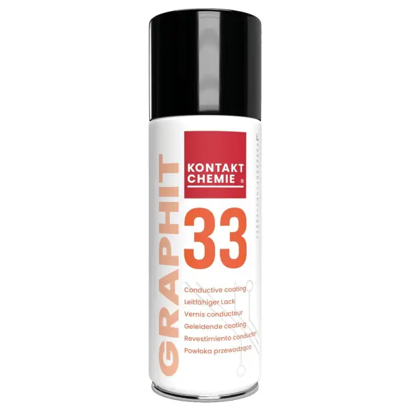 Kontakt Chemie Graphit 33 Conductive Coating Spray, 200ml