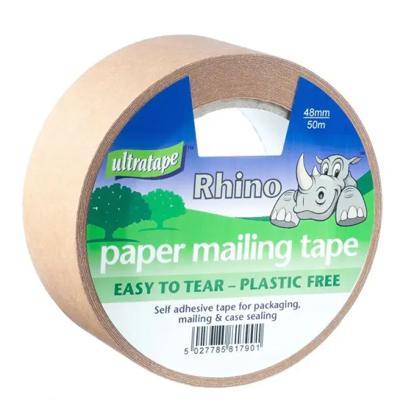 Ultratape Paper Mailing Tape 48mm x 50m