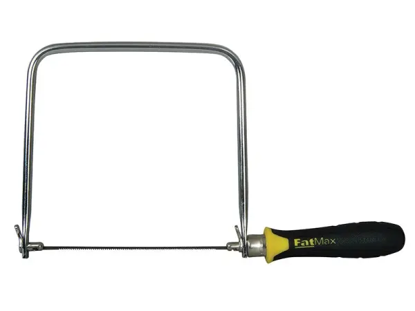 STANLEY FatMax Coping Saw 165mm with 3 Spare Blades