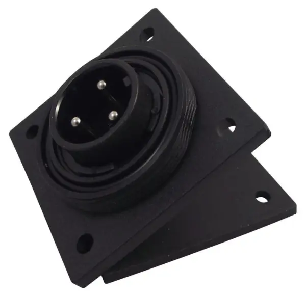 BULGIN Buccaneer 스탠다드 3-웨이 플랜지 마운트 플러그