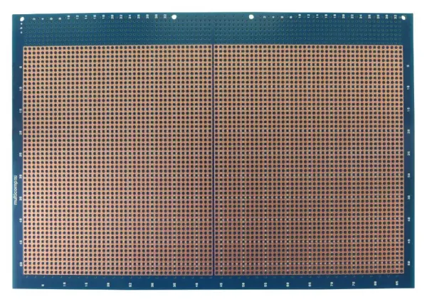 MULTICOMP PRO Oktapad 6U Διπλής Όψης Stripboard, 233x160mm
