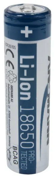 ANSMANN 18650 3500mAh Lithium Ion Battery 3.6V