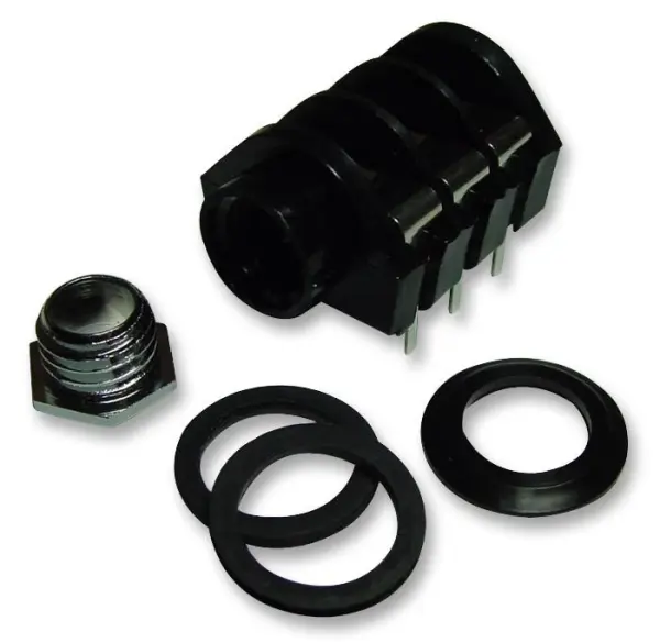 CLIFF 1/4″ Stereo Jack Socket, PCB Mount, 6.35mm