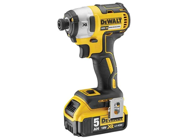DEWALT DCF887P2 XR Atornillador de Impacto Sin Escobillas 3 Velocidades 18V con