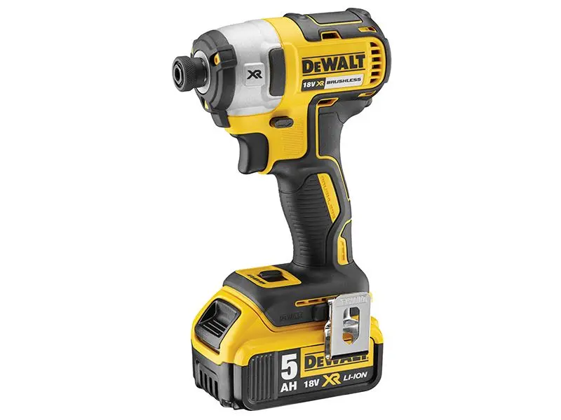 DEWALT DCF887P2 XR Atornillador de Impacto Sin Escobillas 3 Velocidades 18V con