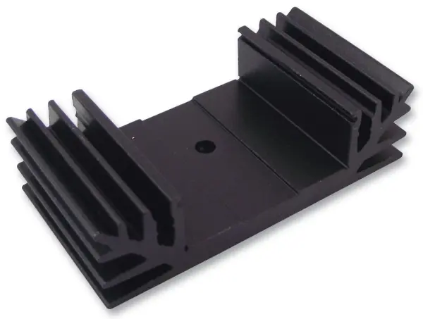 BOYD TO220 Aluminium Heatsink, 6.8°C/W, Black Anodised