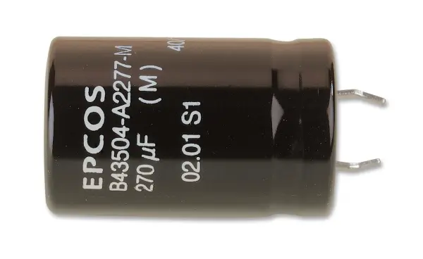 TDK B43504 Series 330µF Snap-In Electrolytic Capacitor - 250