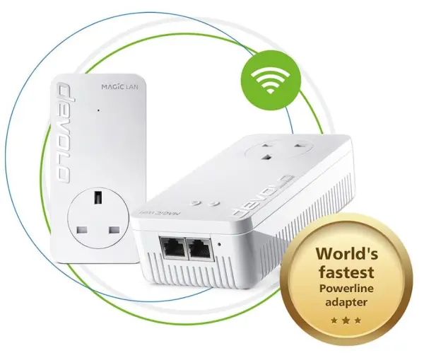 Devolo Magic 2 WiFi Next 電力線通信 スターターキット ツインパック